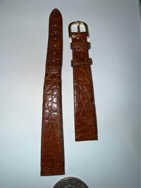 VTG Hadley-Roma Genuine Croco Watch Strap 18mm 1/2 R?
